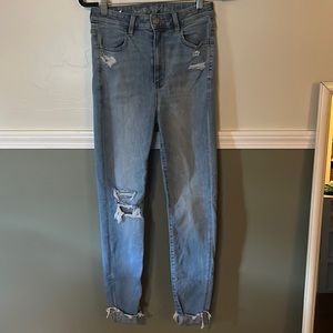 American Eagle highway rise jegging